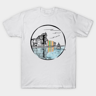 Poland - Water reflection in Gdansk T-Shirt